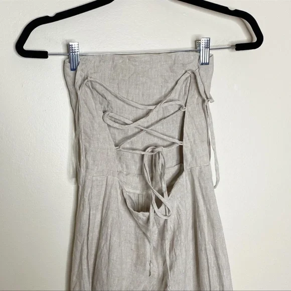 Reformation Beige Jumpsuit - Picture 3 of 7